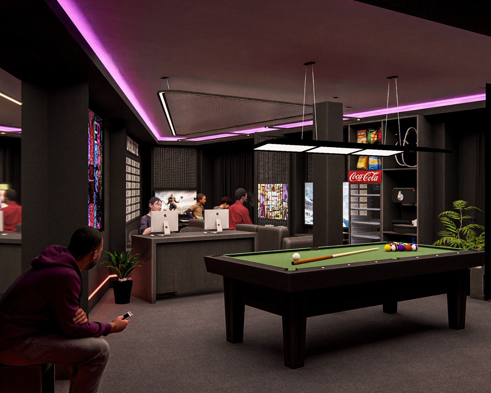 Gaming Zone Atmosphere